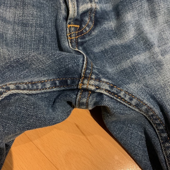 EUC Hollister Button Fly Skinny Blue Jeans 30x30 - Picture 4 of 16